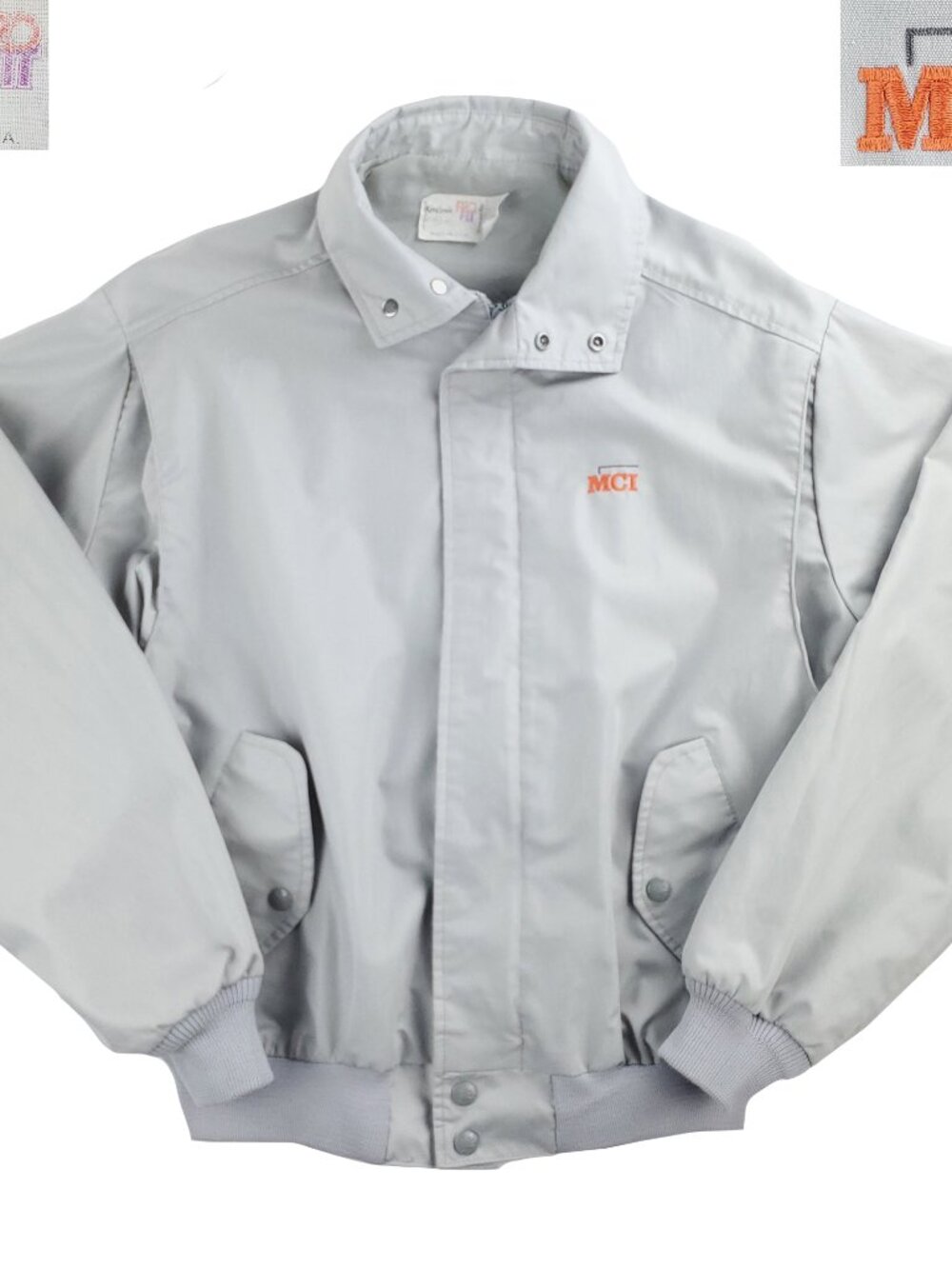 King Louie Pro Fit Vintage MCI Bomber Jacket Union Made USA Workwear Medium